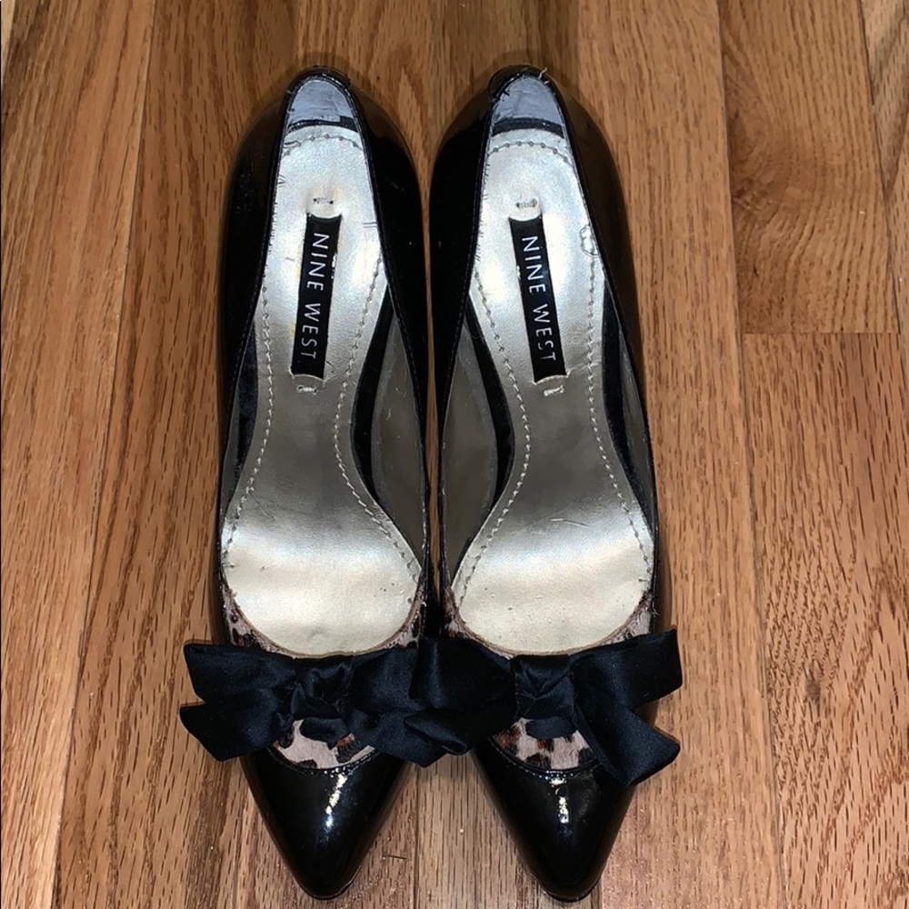 Nine West patent leather pumps!